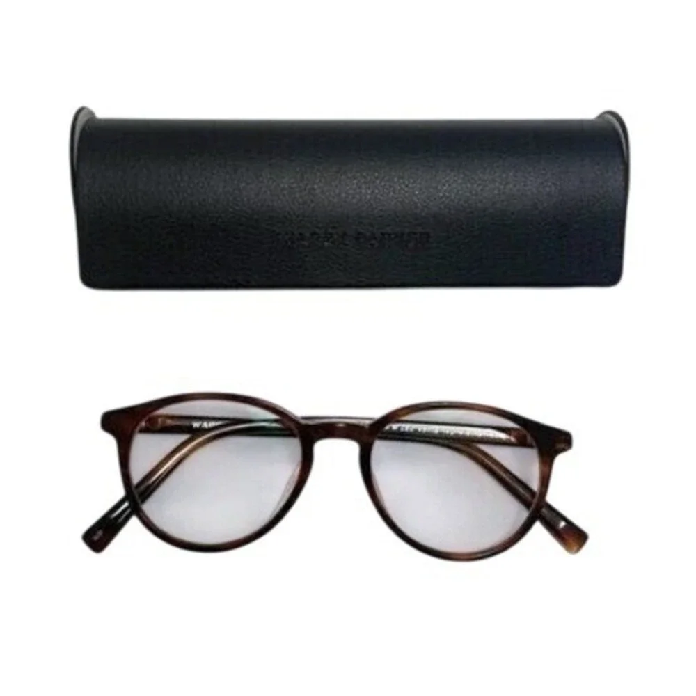 Warby Parker Watts Round Tortoise Shell‎ Sugar Maple Optical Eyeglasses Unisex